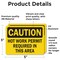 Signmission 3.5 in Height, 5 in Width, Vinyl Decal, Rectangle OS-2PACK-CS-D-35-L-19190 - alternate 4